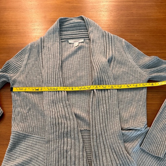 Esprit, grey lightweight cardigan - Picture 4 of 6